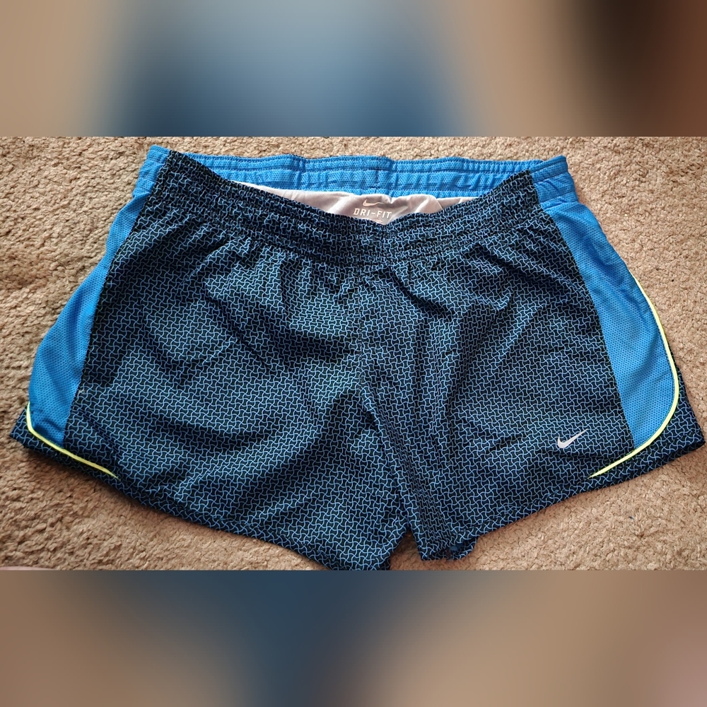 Nike medium blue shorts